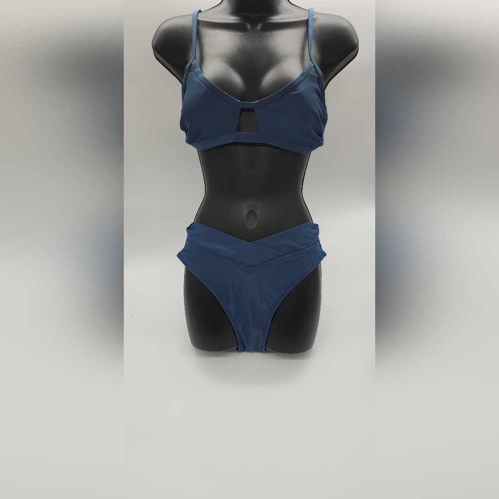 Women's Blue Swimwear Set